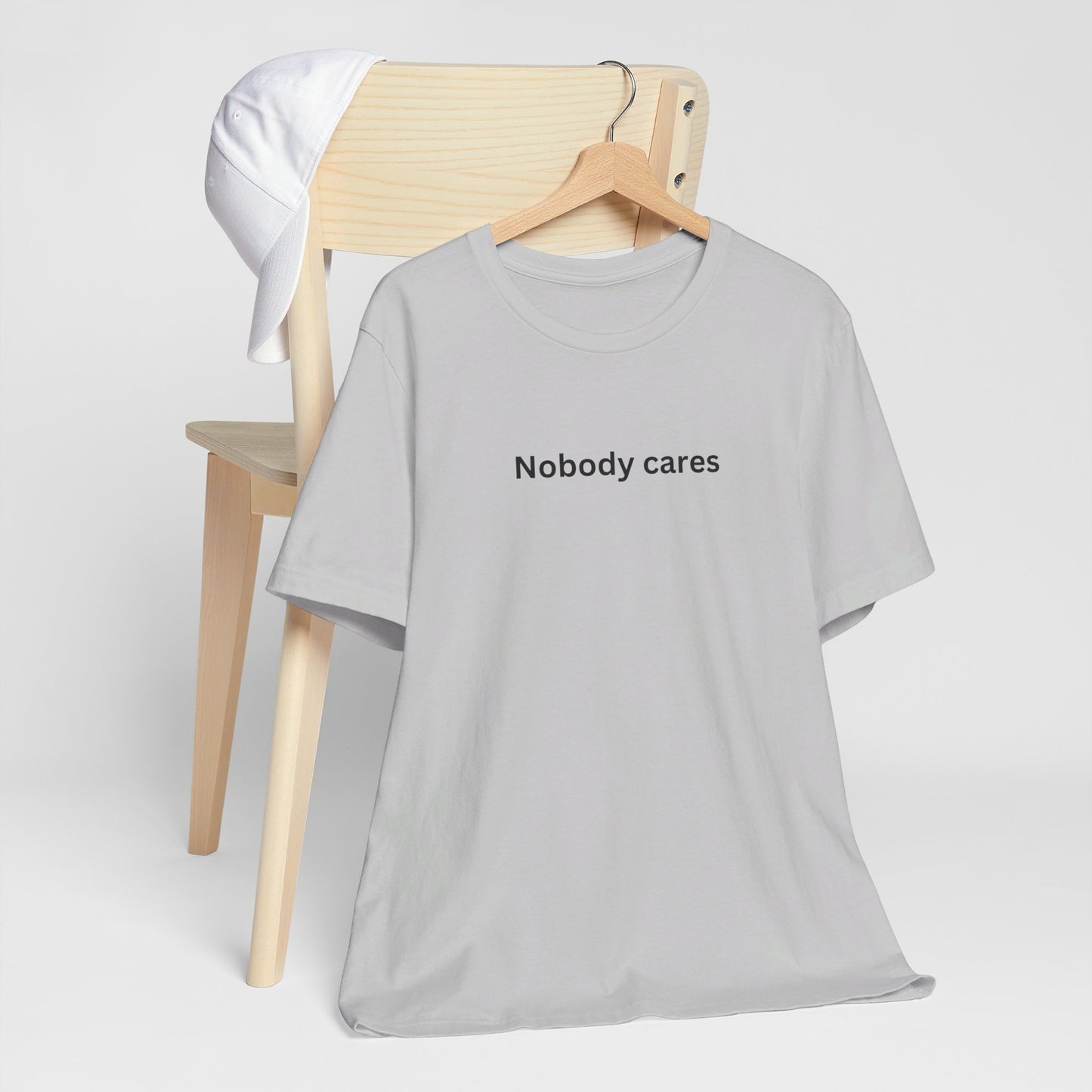 Nobody Cares Unisex Tri-Blend Crew Tee