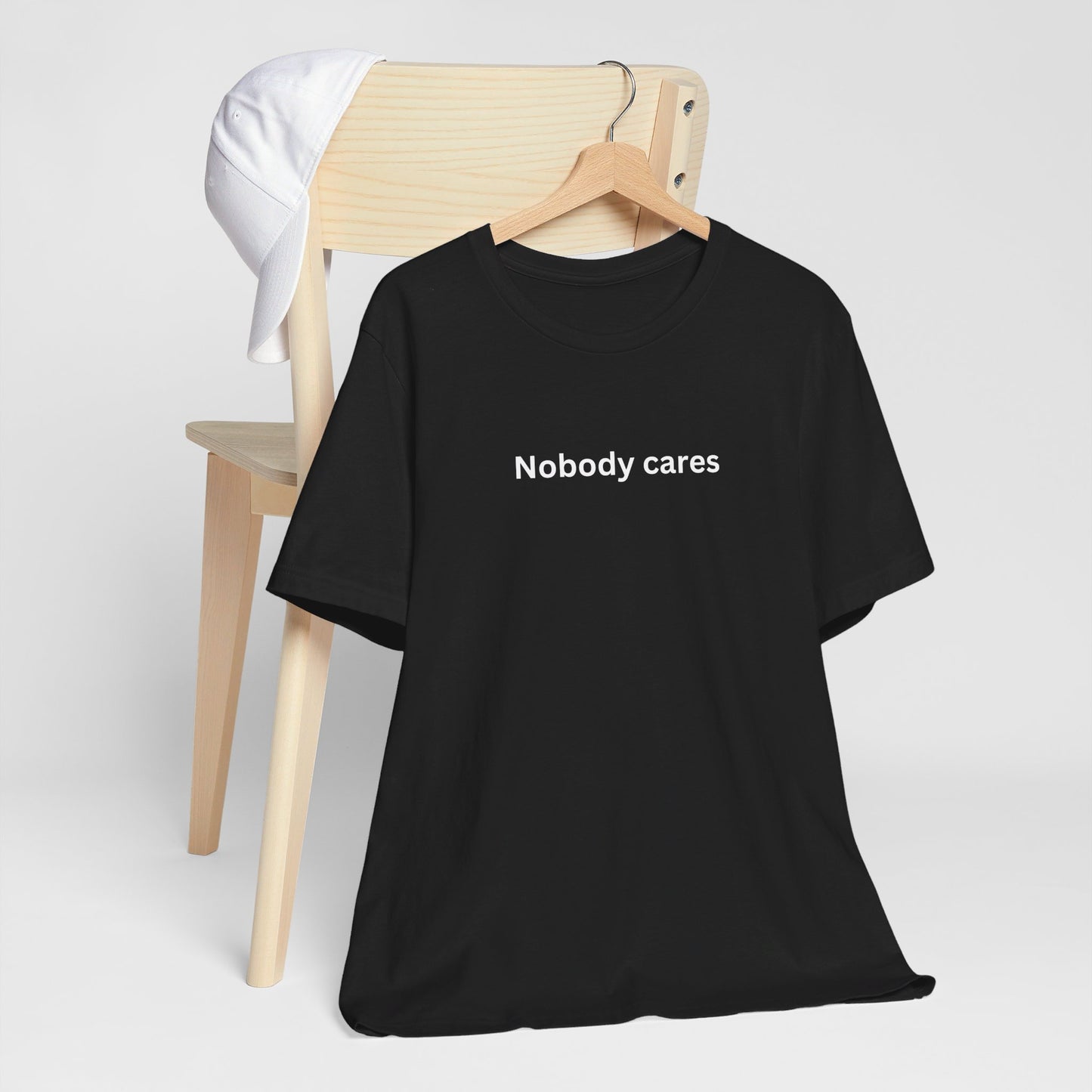 Nobody Cares Unisex Tri-Blend Crew Tee