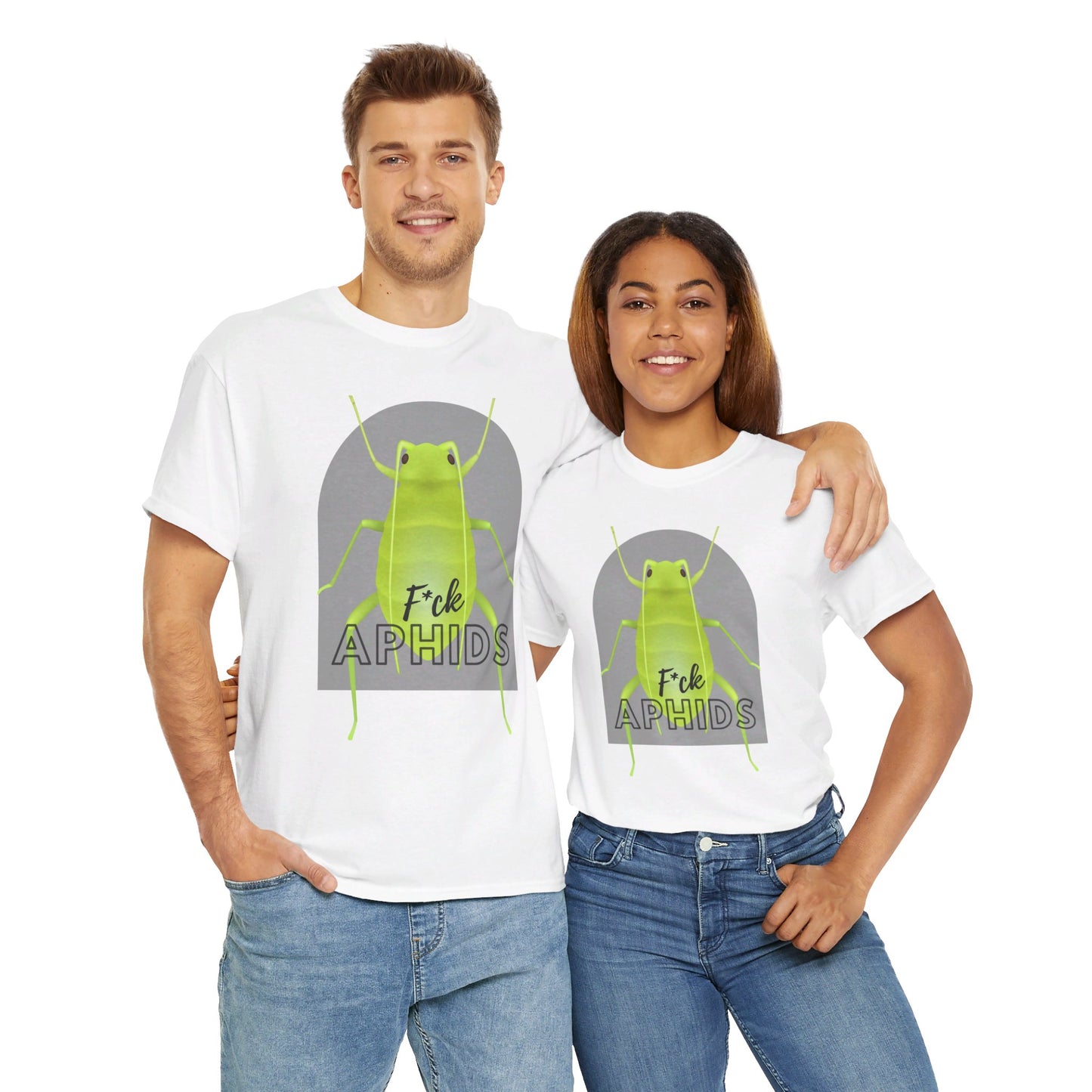F*ck Aphids Unisex Heavy Cotton Tee