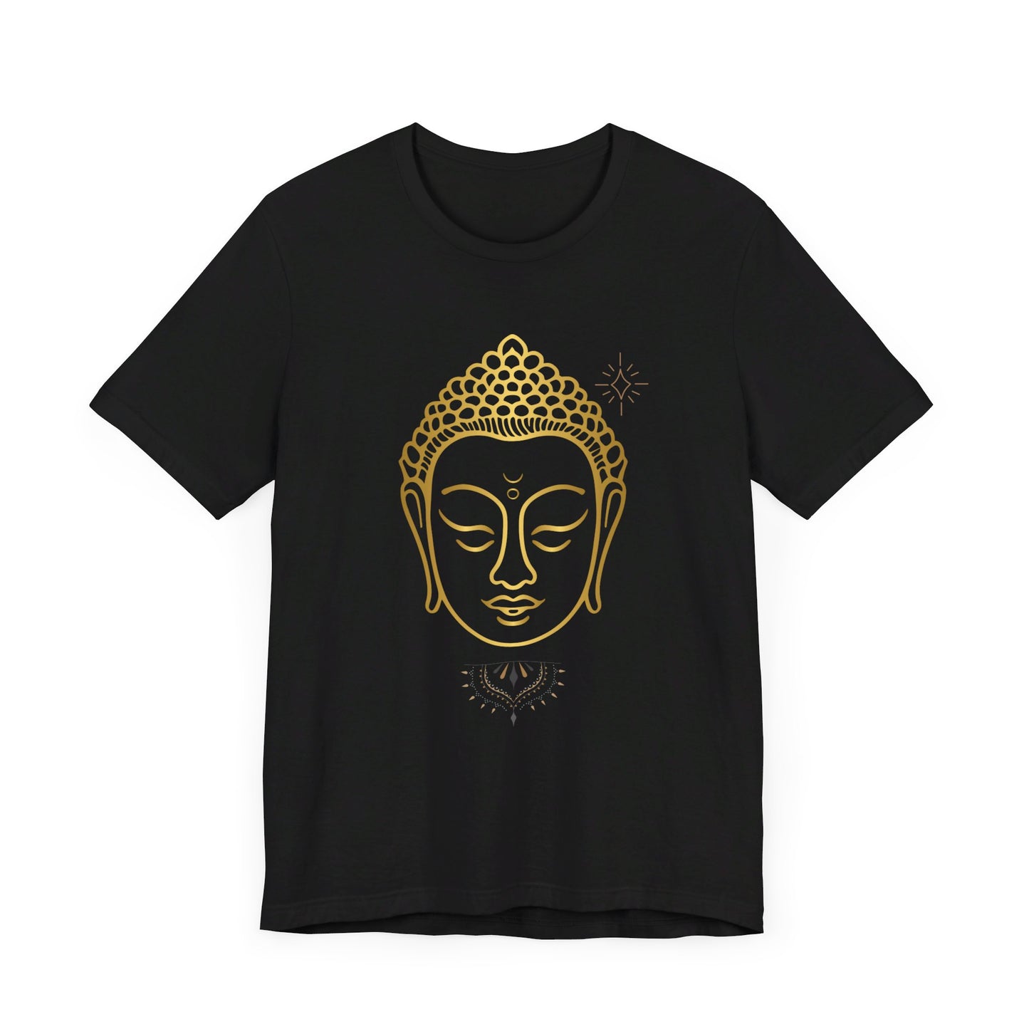 Buddha Head Unisex Jersey Short Sleeve Tee