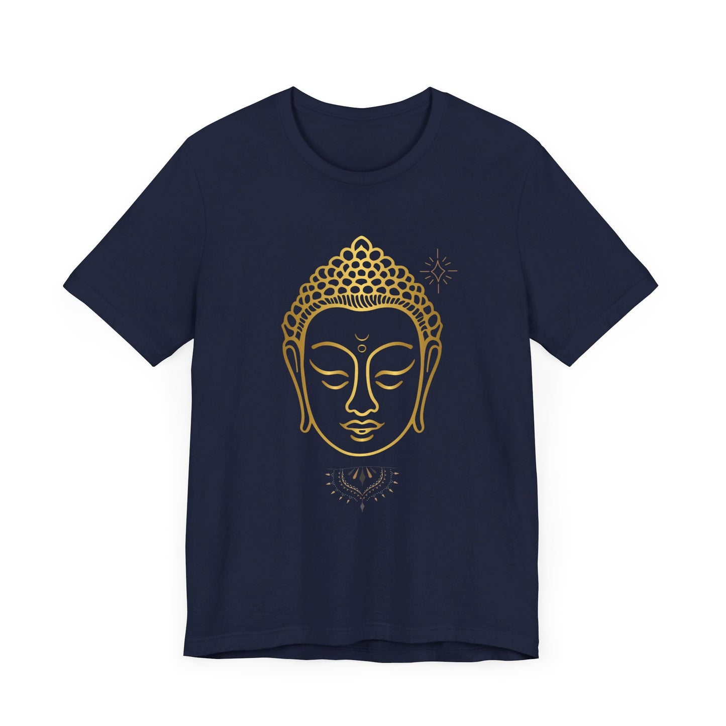 Buddha Head Unisex Jersey Short Sleeve Tee