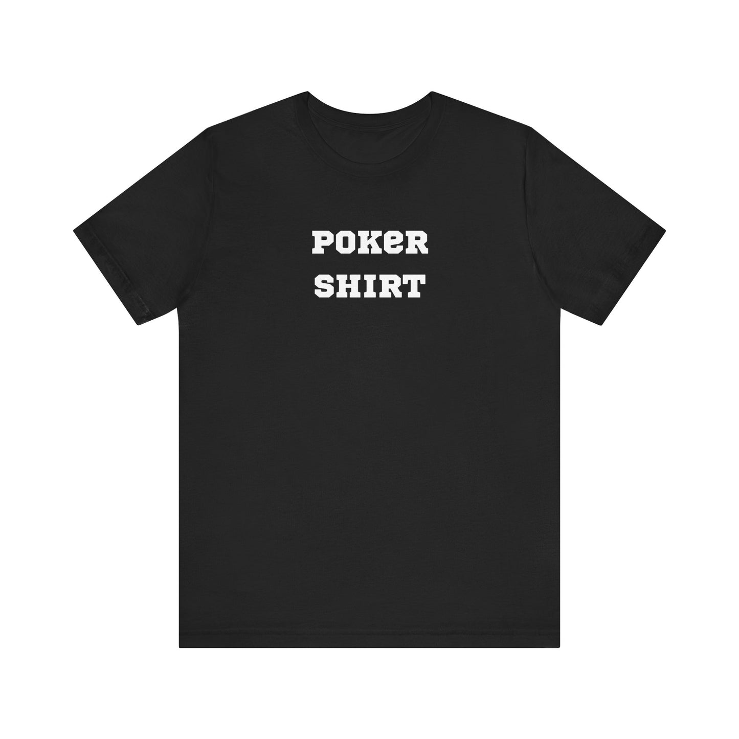 Poker Shirt Unisex Tri-Blend Crew Tee