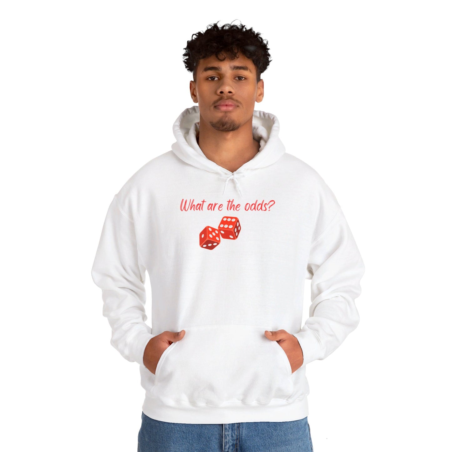 What are the Odds with Dice Unisex Heavy Blend™ Hooded Sweatshirt