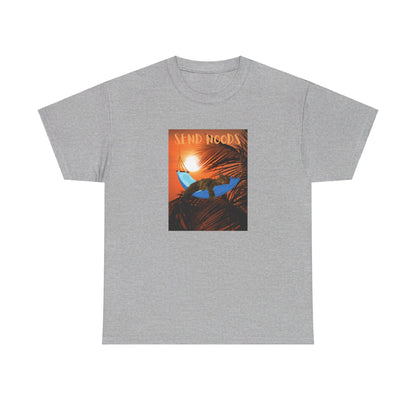 SEND NOODS Tropical Sasco in Hammock Unisex Tri-Blend Crew Tee