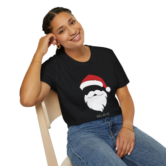 Santa Believe Unisex Softstyle T-Shirt