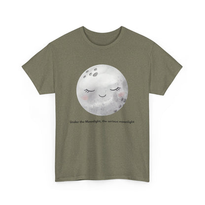 Under the Moonlight, the serious moonlight Unisex Heavy Cotton Tee