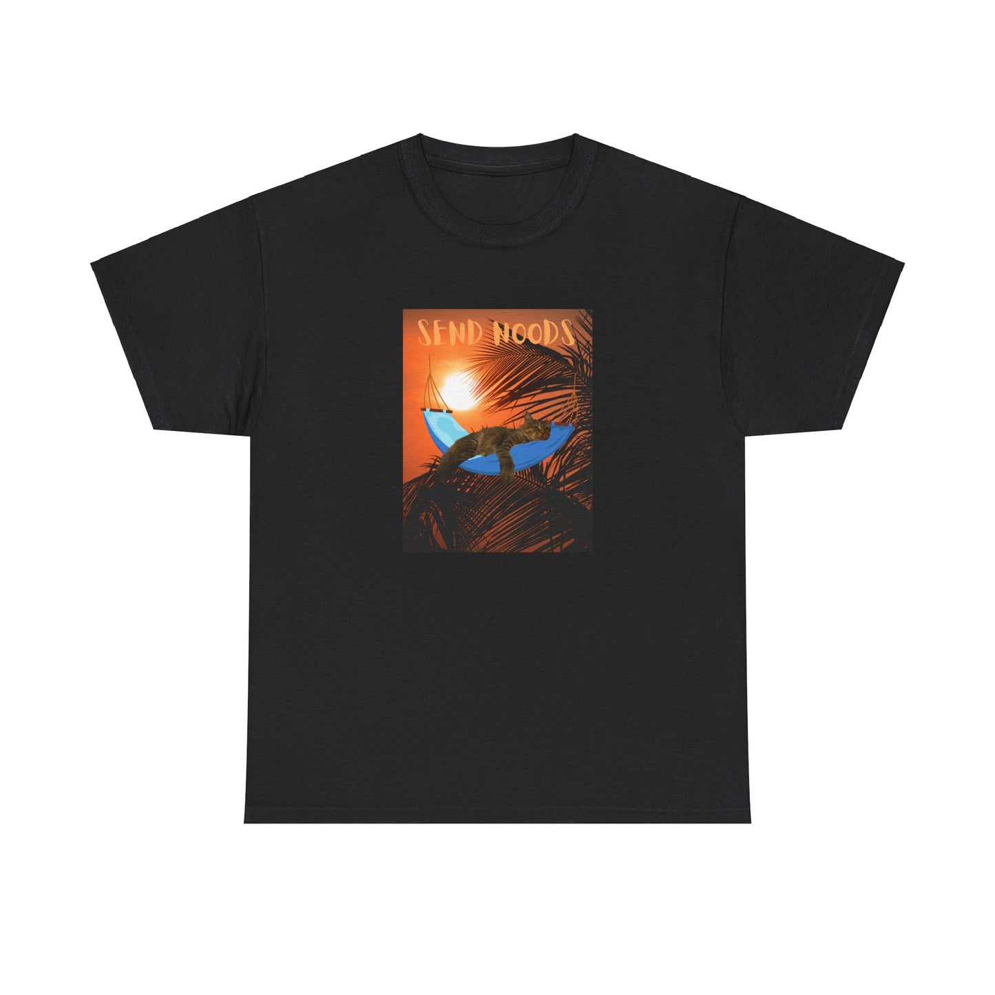 SEND NOODS Tropical Sasco in Hammock Unisex Tri-Blend Crew Tee