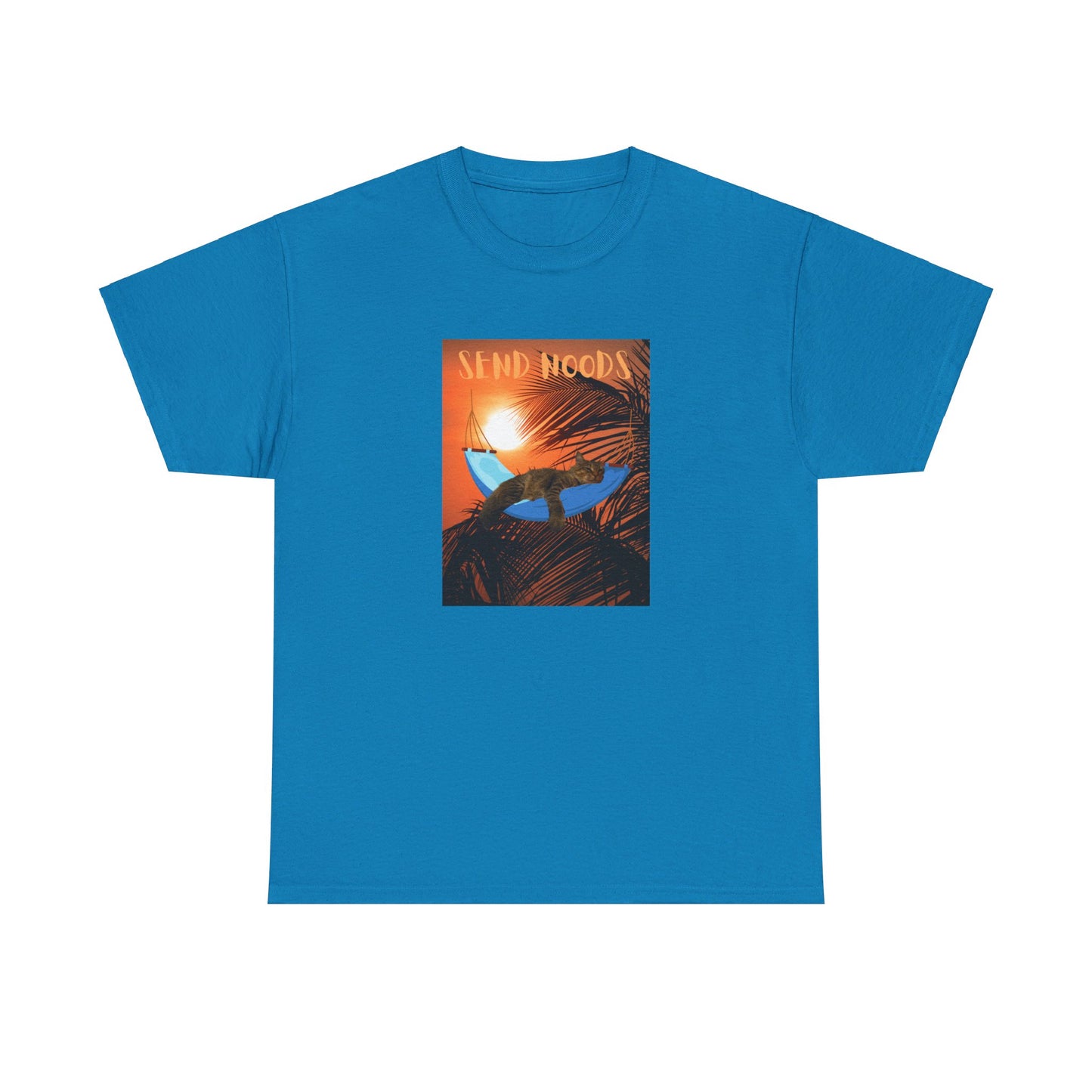 SEND NOODS Tropical Sasco in Hammock Unisex Tri-Blend Crew Tee