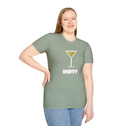 Dirty Martini Glass Unisex Softstyle T-Shirt