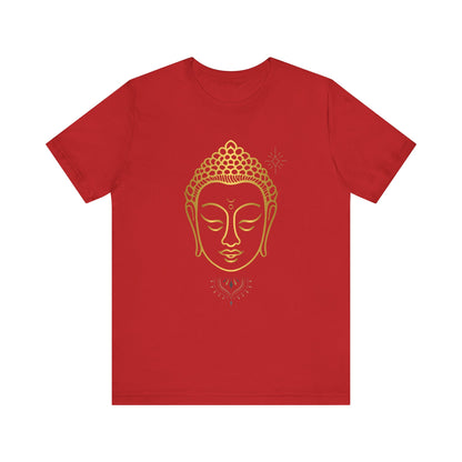 Buddha Head Unisex Jersey Short Sleeve Tee