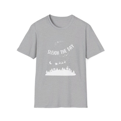 Christmas Sleigh the Day Unisex Softstyle T-Shirt