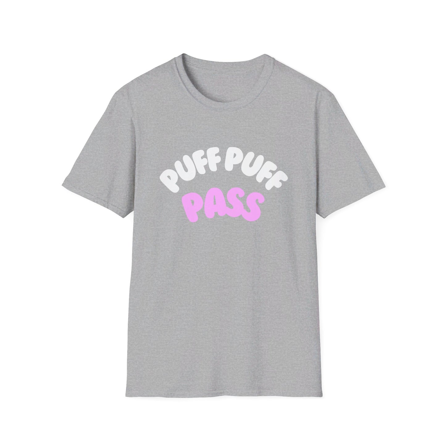 Puff Puff Pass  Unisex Softstyle T-Shirt