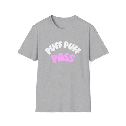 Puff Puff Pass  Unisex Softstyle T-Shirt