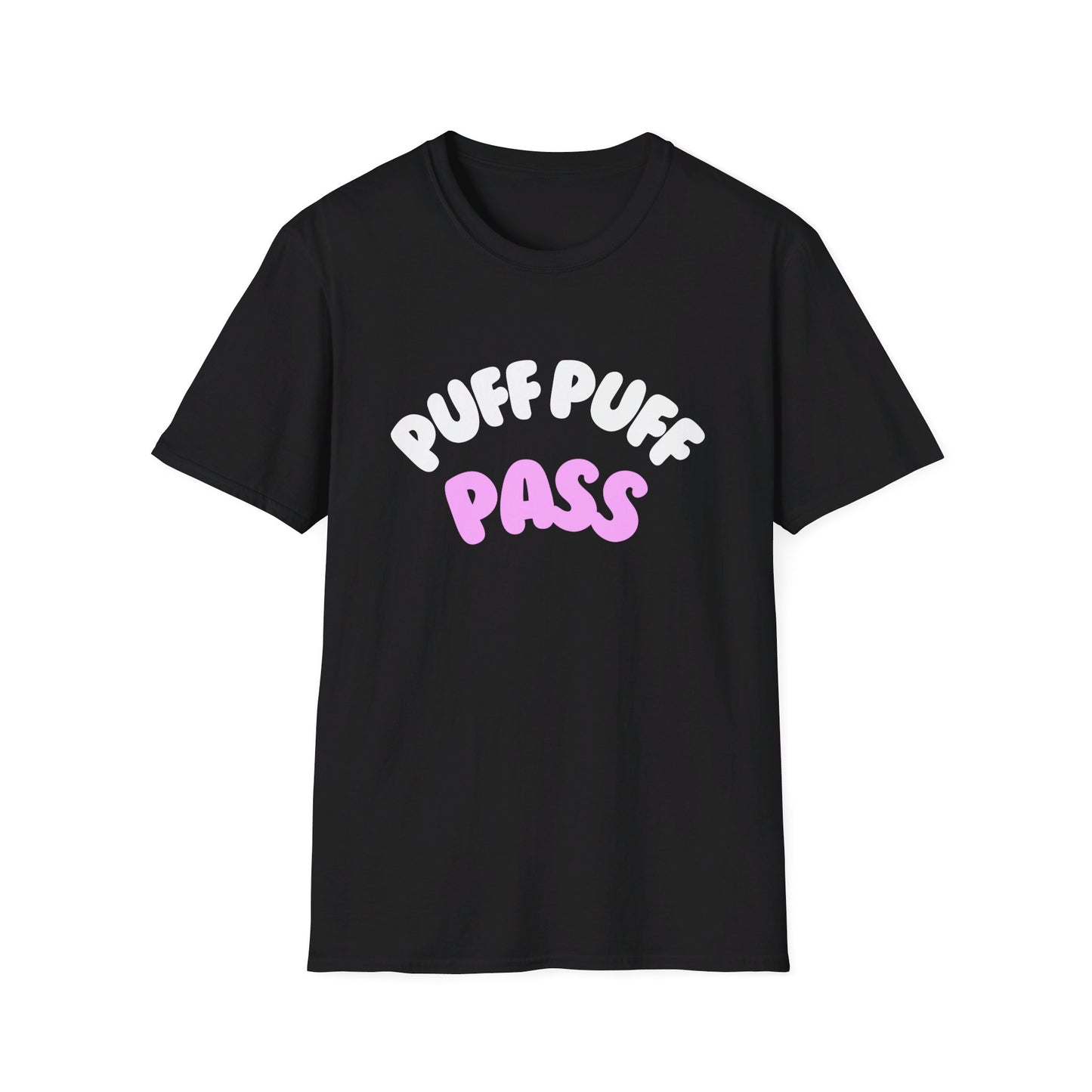 Puff Puff Pass  Unisex Softstyle T-Shirt