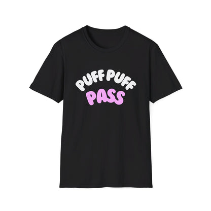 Puff Puff Pass  Unisex Softstyle T-Shirt