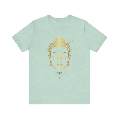 Buddha Head Unisex Jersey Short Sleeve Tee