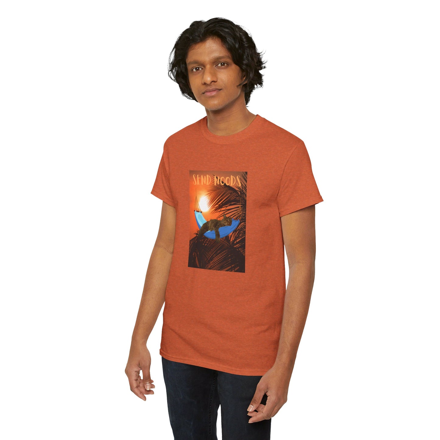 SEND NOODS Tropical Sasco in Hammock Unisex Tri-Blend Crew Tee