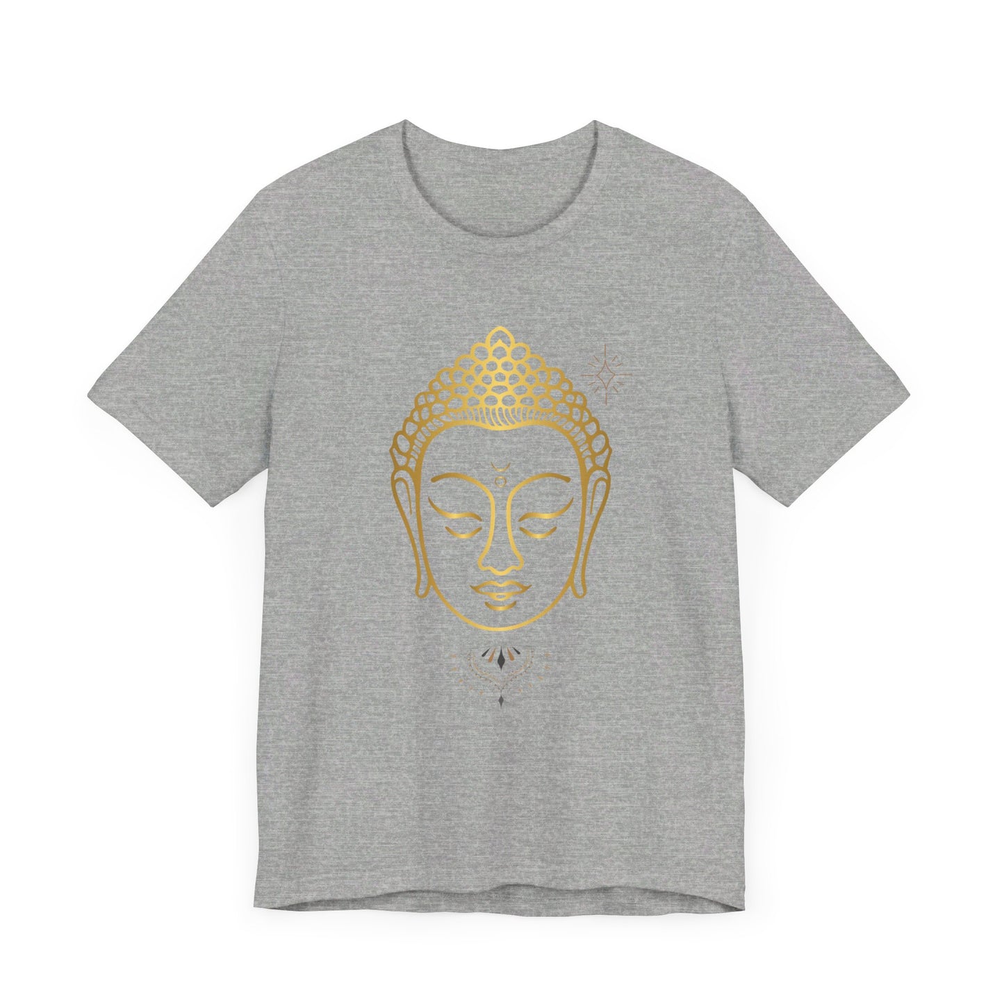 Buddha Head Unisex Jersey Short Sleeve Tee