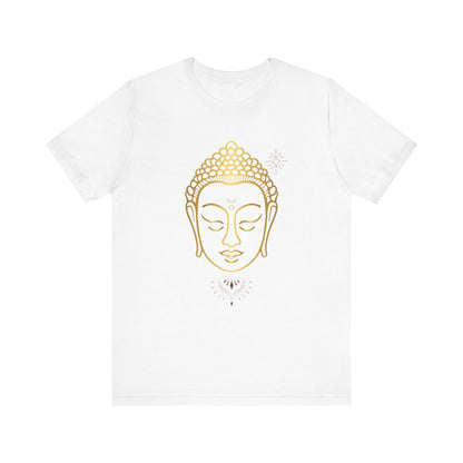 Buddha Head Unisex Jersey Short Sleeve Tee