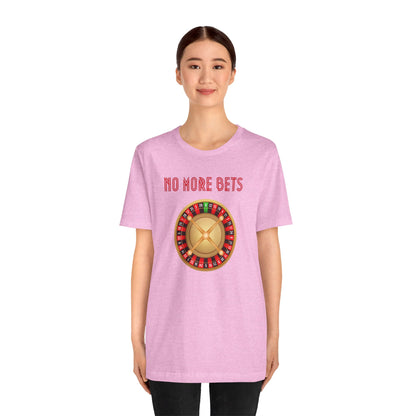 No More Bets Roulette Wheel Unisex Tri-Blend Crew Tee