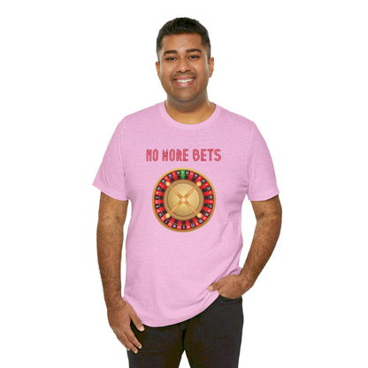 No More Bets Roulette Wheel Unisex Tri-Blend Crew Tee