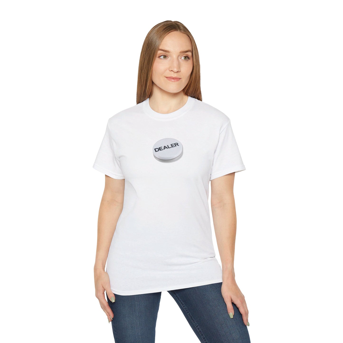 Dealer Button Unisex Ultra Cotton Tee