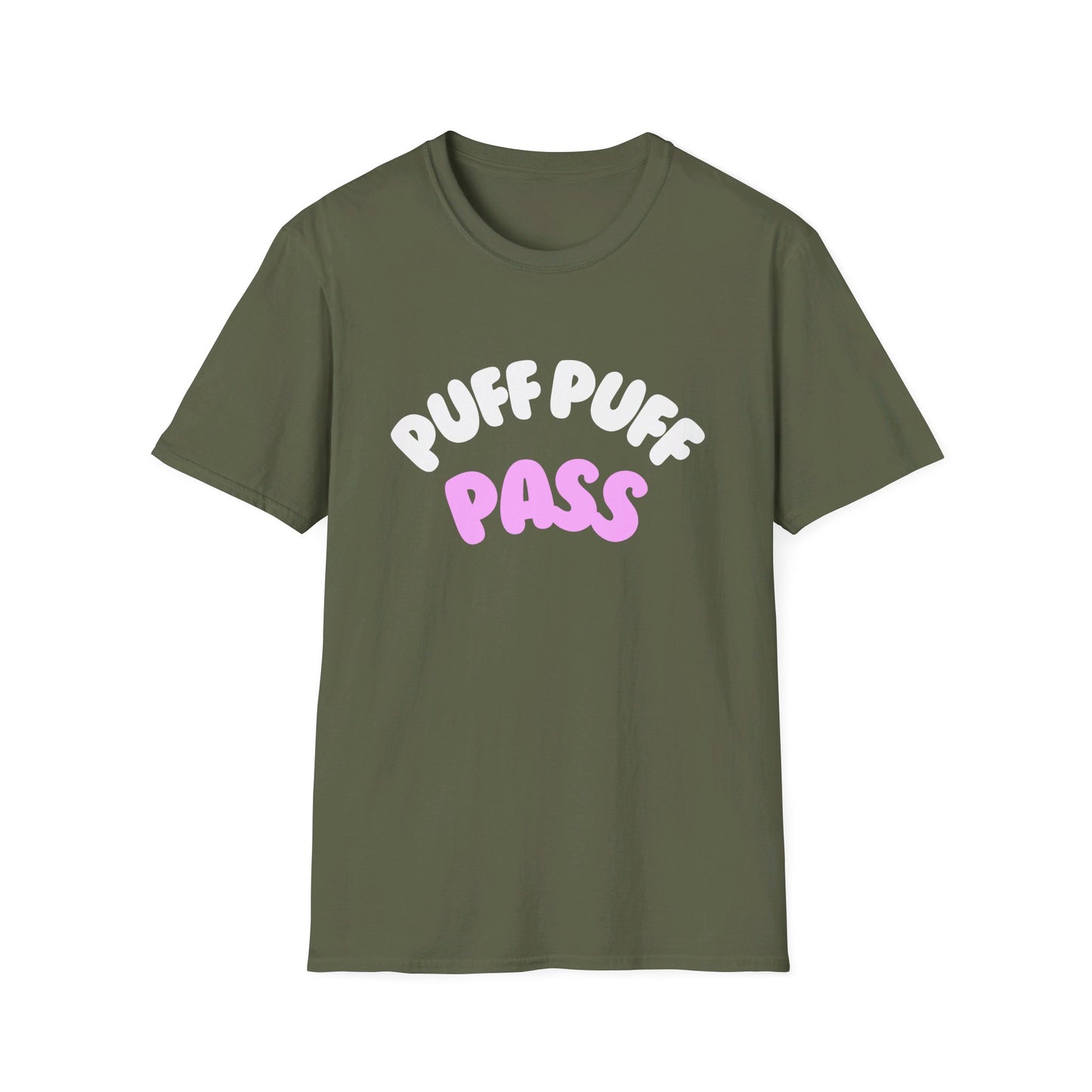 Puff Puff Pass  Unisex Softstyle T-Shirt