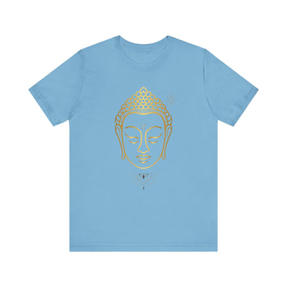 Buddha Head Unisex Jersey Short Sleeve Tee