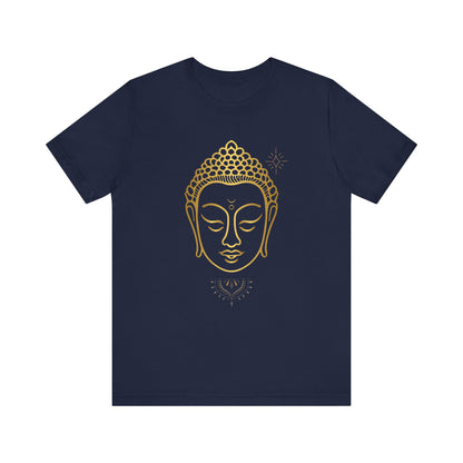 Buddha Head Unisex Jersey Short Sleeve Tee