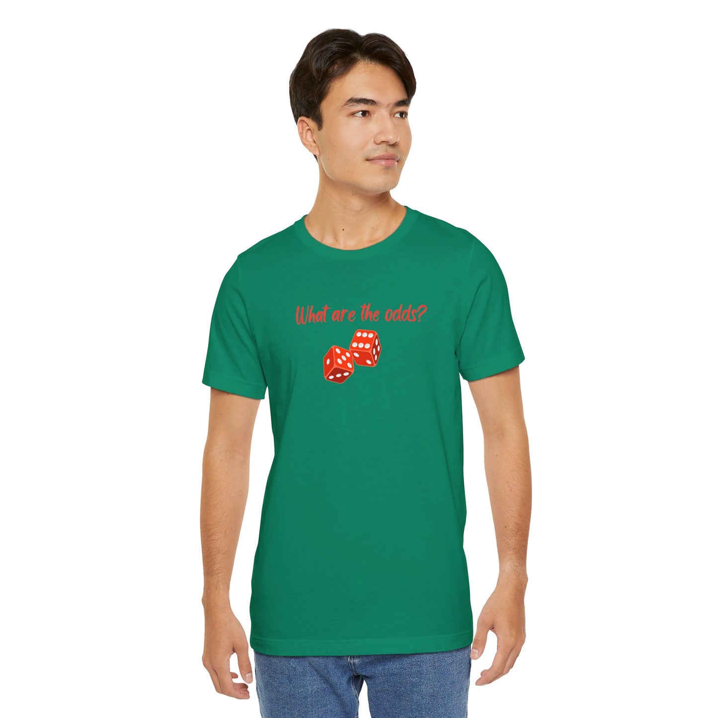 What are the Odds with Dice Unisex Tri-Blend Crew Tee