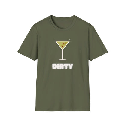 Dirty Martini Glass Unisex Softstyle T-Shirt