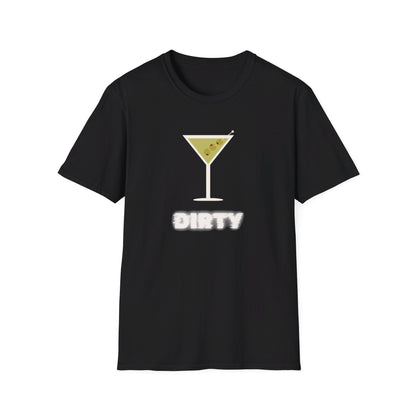 Dirty Martini Glass Unisex Softstyle T-Shirt