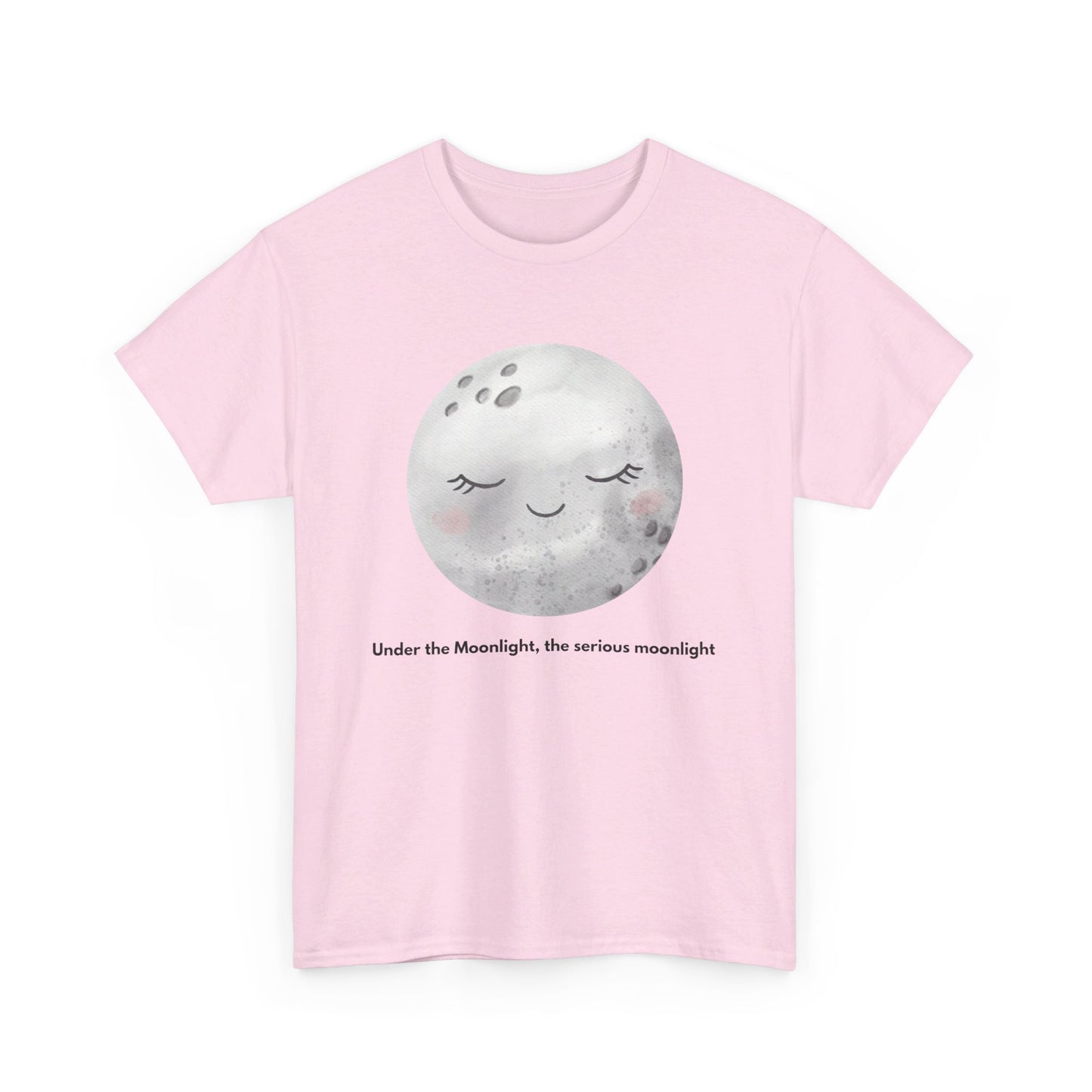 Under the Moonlight, the serious moonlight Unisex Heavy Cotton Tee