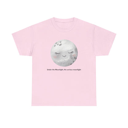 Under the Moonlight, the serious moonlight Unisex Heavy Cotton Tee