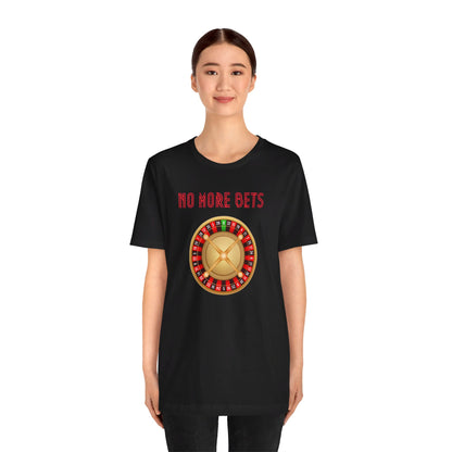No More Bets Roulette Wheel Unisex Tri-Blend Crew Tee