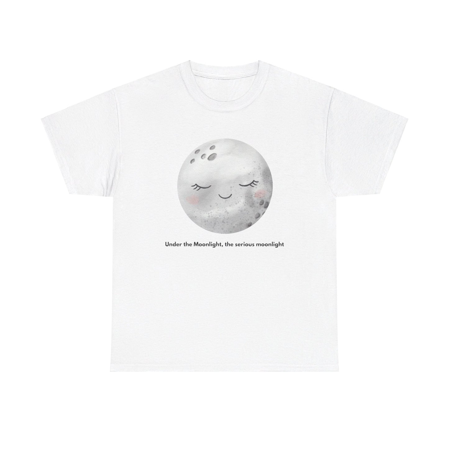 Under the Moonlight, the serious moonlight Unisex Heavy Cotton Tee