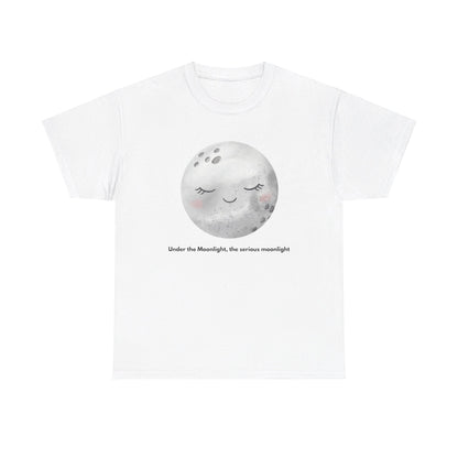 Under the Moonlight, the serious moonlight Unisex Heavy Cotton Tee