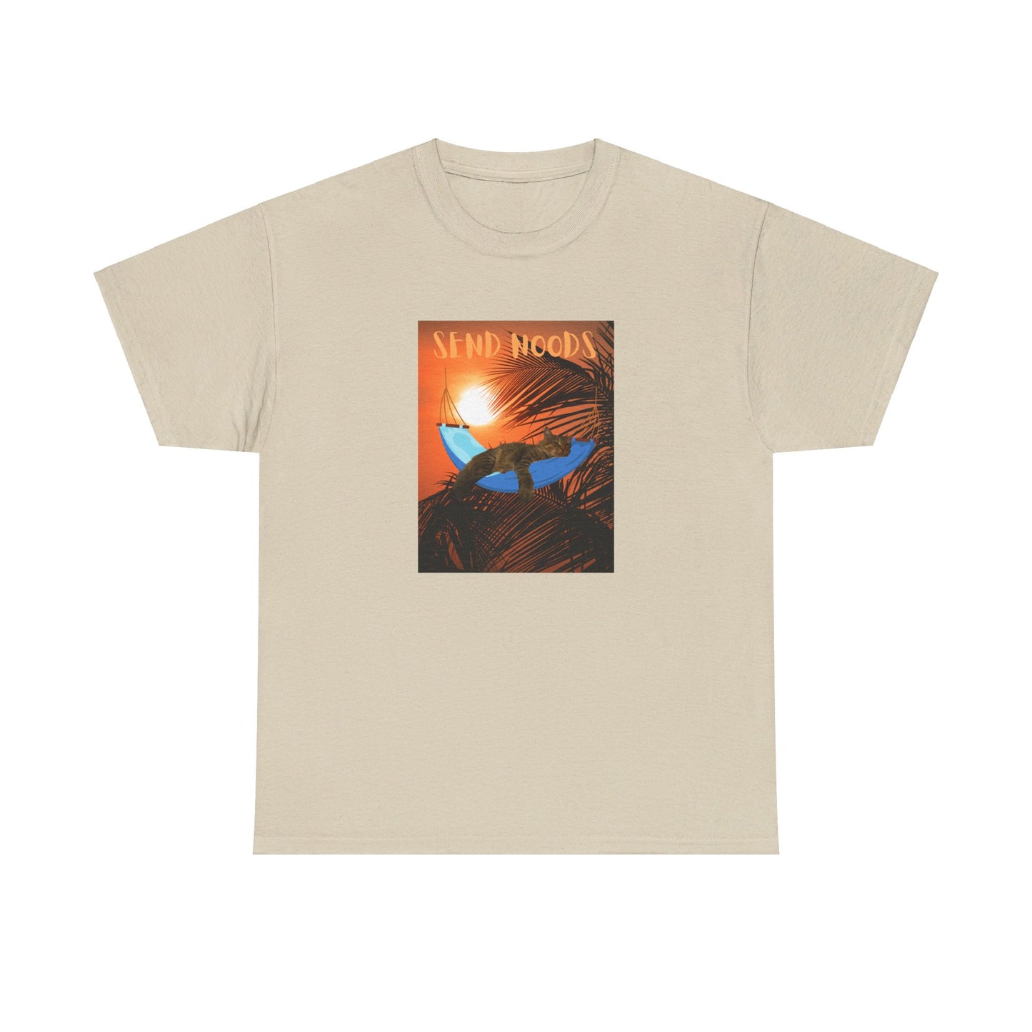 SEND NOODS Tropical Sasco in Hammock Unisex Tri-Blend Crew Tee