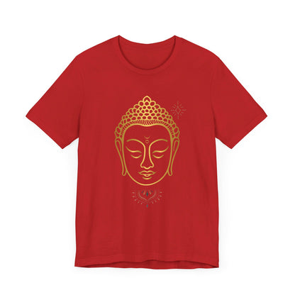 Buddha Head Unisex Jersey Short Sleeve Tee