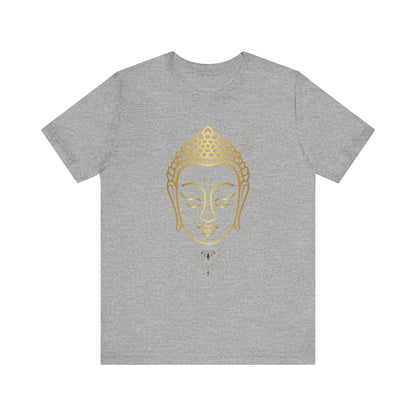 Buddha Head Unisex Jersey Short Sleeve Tee