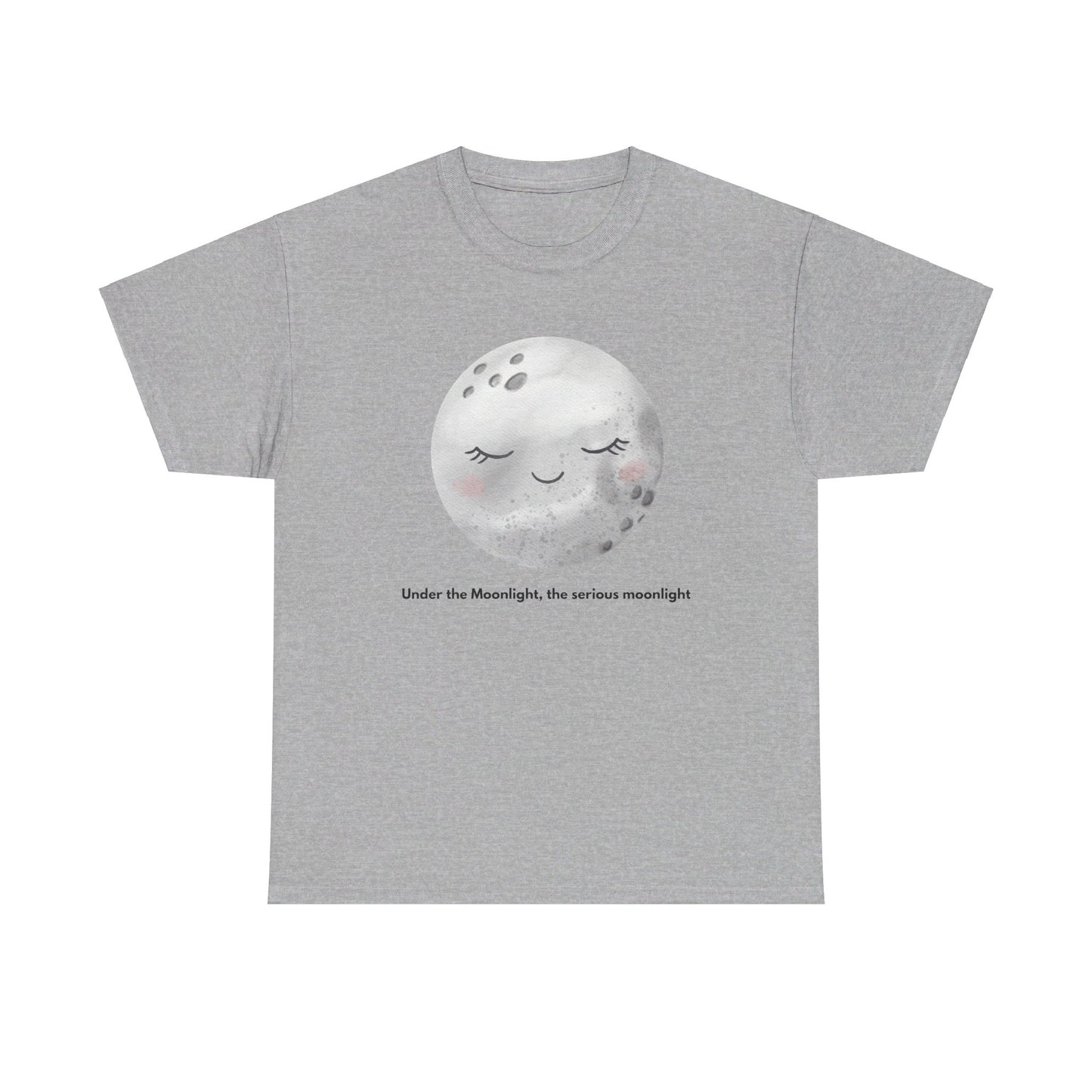 Under the Moonlight, the serious moonlight Unisex Heavy Cotton Tee