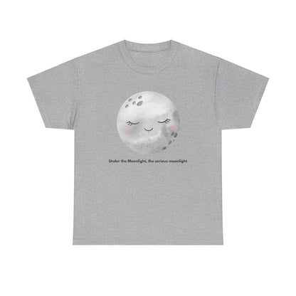 Under the Moonlight, the serious moonlight Unisex Heavy Cotton Tee