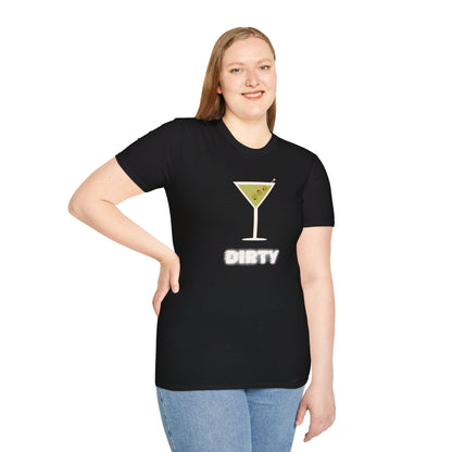 Dirty Martini Glass Unisex Softstyle T-Shirt