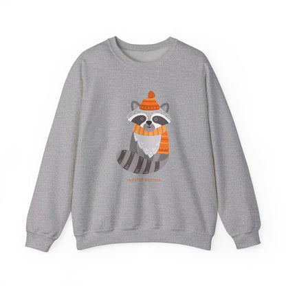 Sweater Weather Raccoon Unisex Heavy Blend™ Crewneck Sweatshirt