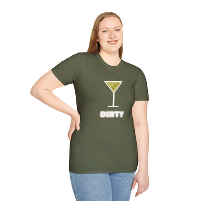 Dirty Martini Glass Unisex Softstyle T-Shirt