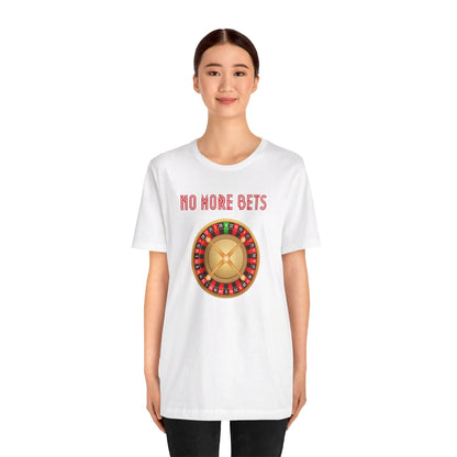 No More Bets Roulette Wheel Unisex Tri-Blend Crew Tee