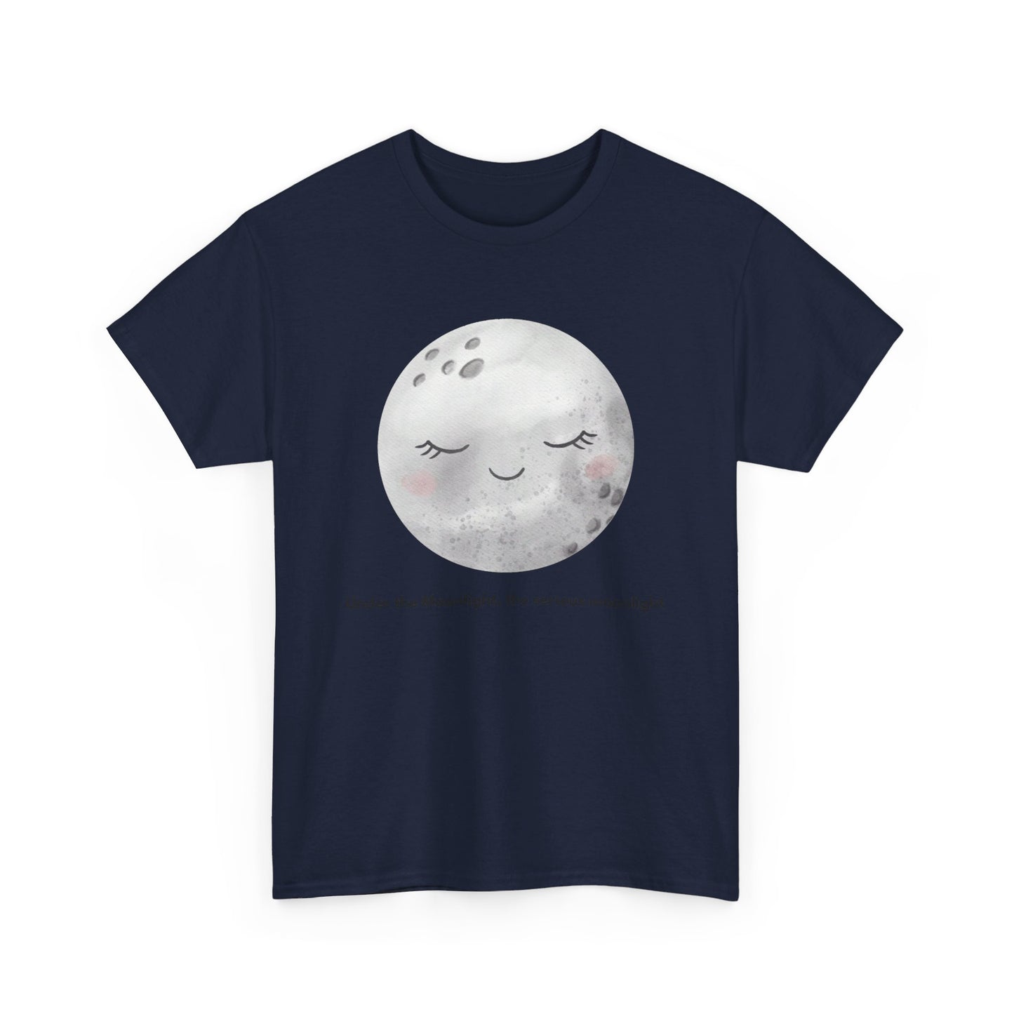 Under the Moonlight, the serious moonlight Unisex Heavy Cotton Tee