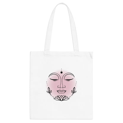 Buddha Pink Glow Tote Bag