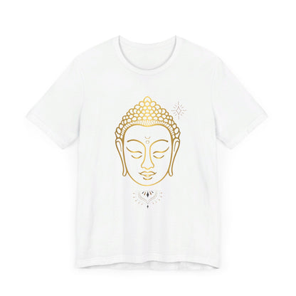 Buddha Head Unisex Jersey Short Sleeve Tee