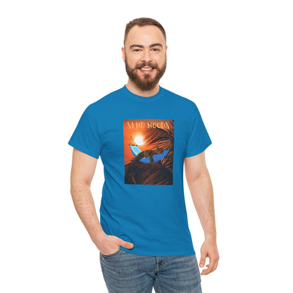SEND NOODS Tropical Sasco in Hammock Unisex Tri-Blend Crew Tee
